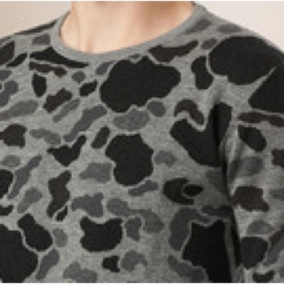Burberry Camouflage Cashmere Sweater - Picture 2 of 10